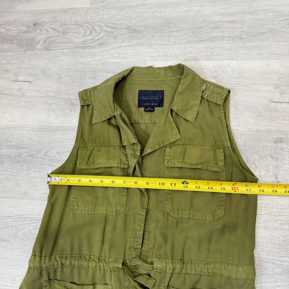 Sanctuary Olive Green Sleeveless Vest Size S - Picture 14 of 17